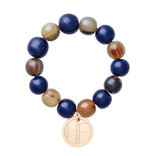 Load image into Gallery viewer, SAFARI BEADS (navy)
